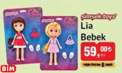 ŞİMŞEK TOYS LİA BEBEK ŞİMŞEK TOYS LİA BEBEK
